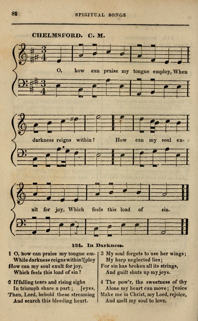 Spiritual songs, for social worship: adapted to the use of families and private circles in seasons of revival, to missionary meetings, to the monthly concert, and other occasions of special interest page 87
