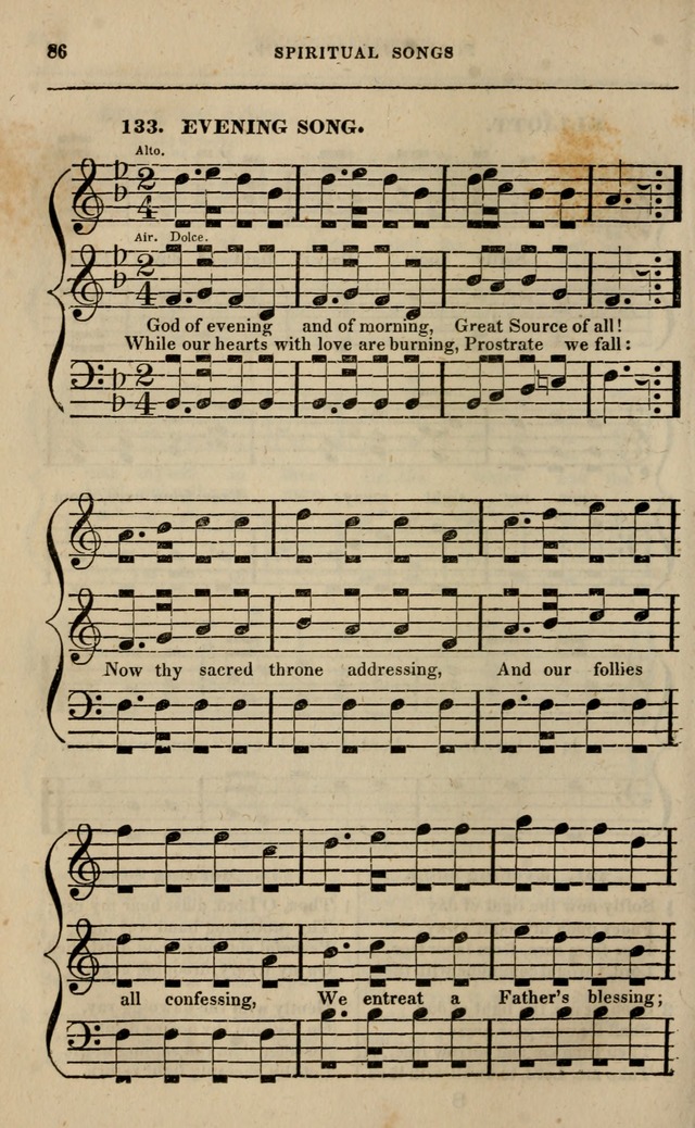 Spiritual songs, for social worship: adapted to the use of families and private circles in seasons of revival, to missionary meetings, to the monthly concert, and other occasions of special interest page 91