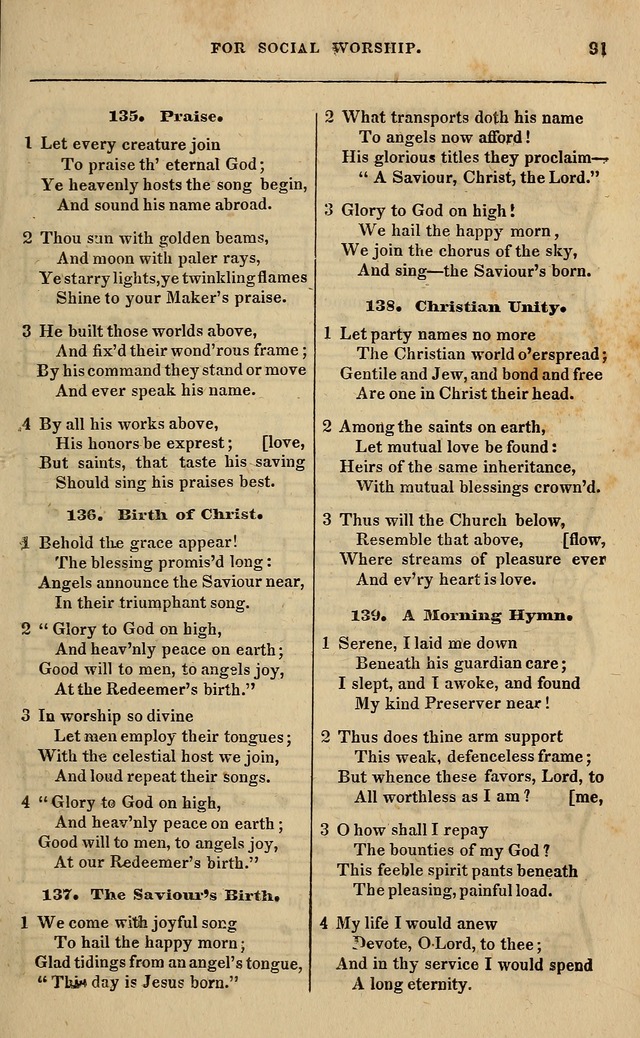 Spiritual songs, for social worship: adapted to the use of families and private circles in seasons of revival, to missionary meetings, to the monthly concert, and other occasions of special interest page 96