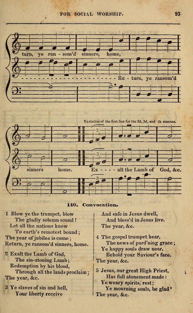 Spiritual songs, for social worship: adapted to the use of families and private circles in seasons of revival, to missionary meetings, to the monthly concert, and other occasions of special interest page 98