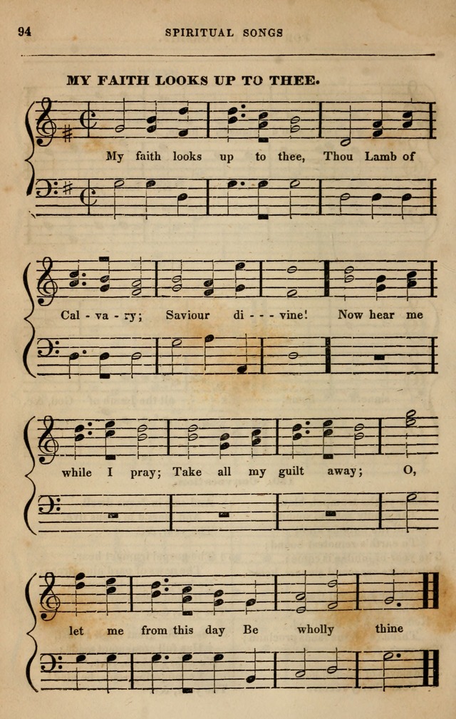 Spiritual songs, for social worship: adapted to the use of families and private circles in seasons of revival, to missionary meetings, to the monthly concert, and other occasions of special interest page 103
