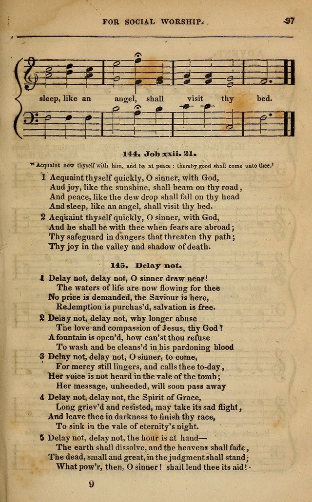 Spiritual songs, for social worship: adapted to the use of families and private circles in seasons of revival, to missionary meetings, to the monthly concert, and other occasions of special interest page 106