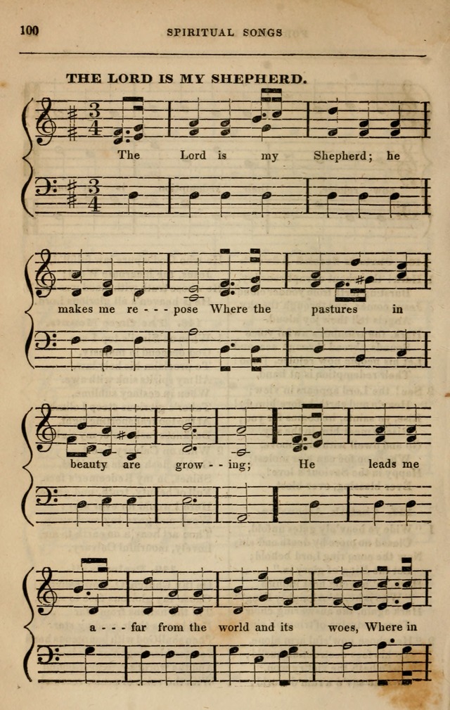 Spiritual songs, for social worship: adapted to the use of families and private circles in seasons of revival, to missionary meetings, to the monthly concert, and other occasions of special interest page 109
