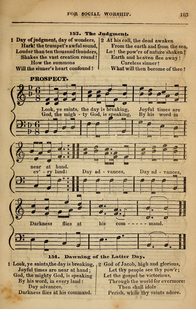 Spiritual songs, for social worship: adapted to the use of families and private circles in seasons of revival, to missionary meetings, to the monthly concert, and other occasions of special interest page 112
