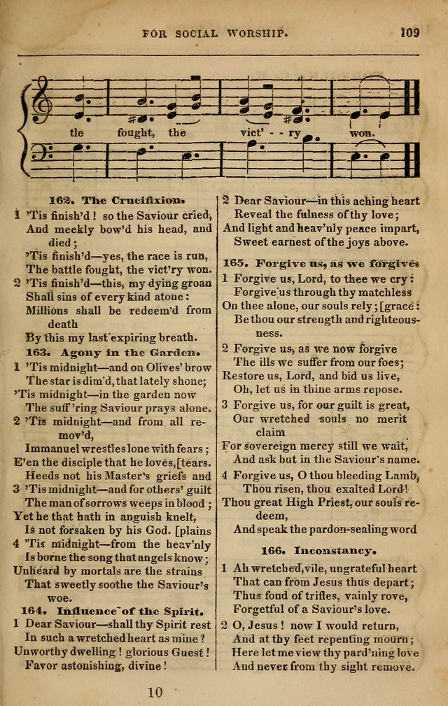Spiritual songs, for social worship: adapted to the use of families and private circles in seasons of revival, to missionary meetings, to the monthly concert, and other occasions of special interest page 118