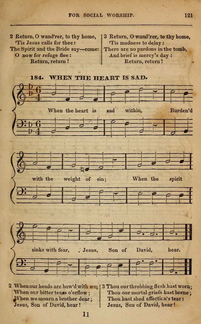 Spiritual songs, for social worship: adapted to the use of families and private circles in seasons of revival, to missionary meetings, to the monthly concert, and other occasions of special interest page 130