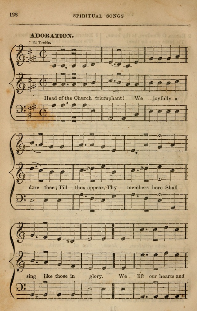 Spiritual songs, for social worship: adapted to the use of families and private circles in seasons of revival, to missionary meetings, to the monthly concert, and other occasions of special interest page 131