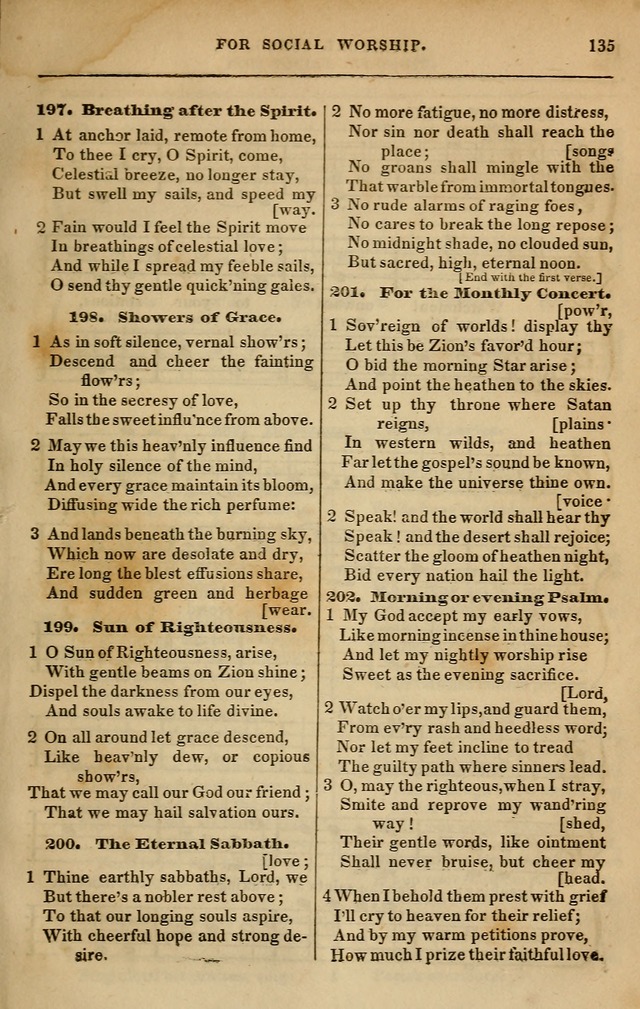 Spiritual songs, for social worship: adapted to the use of families and private circles in seasons of revival, to missionary meetings, to the monthly concert, and other occasions of special interest page 144