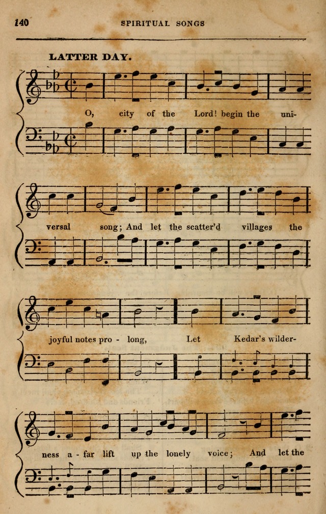Spiritual songs, for social worship: adapted to the use of families and private circles in seasons of revival, to missionary meetings, to the monthly concert, and other occasions of special interest page 149