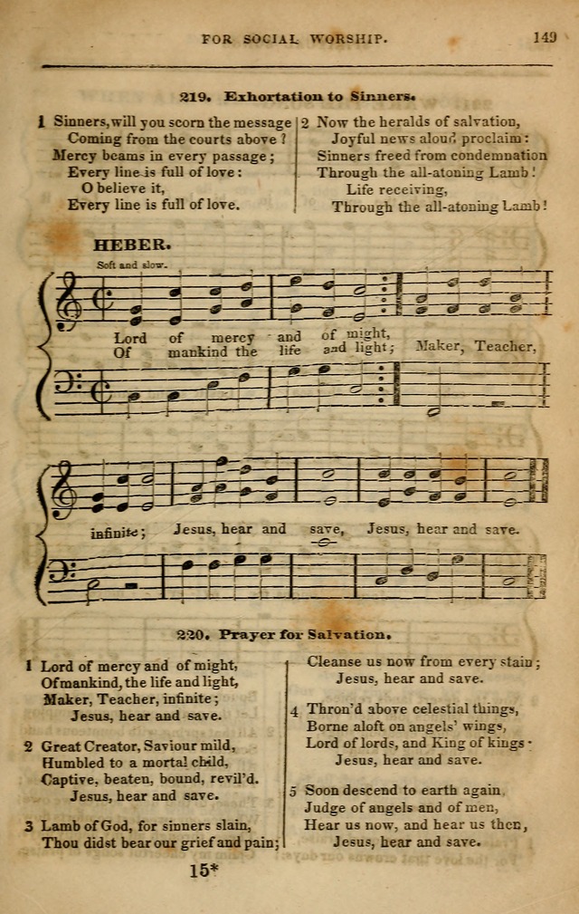 Spiritual songs, for social worship: adapted to the use of families and private circles in seasons of revival, to missionary meetings, to the monthly concert, and other occasions of special interest page 158