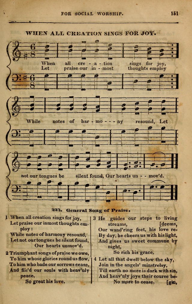 Spiritual songs, for social worship: adapted to the use of families and private circles in seasons of revival, to missionary meetings, to the monthly concert, and other occasions of special interest page 160