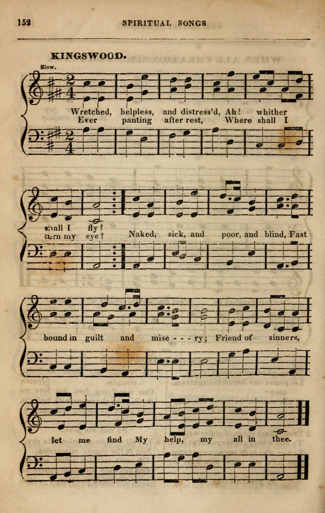 Spiritual songs, for social worship: adapted to the use of families and private circles in seasons of revival, to missionary meetings, to the monthly concert, and other occasions of special interest page 161
