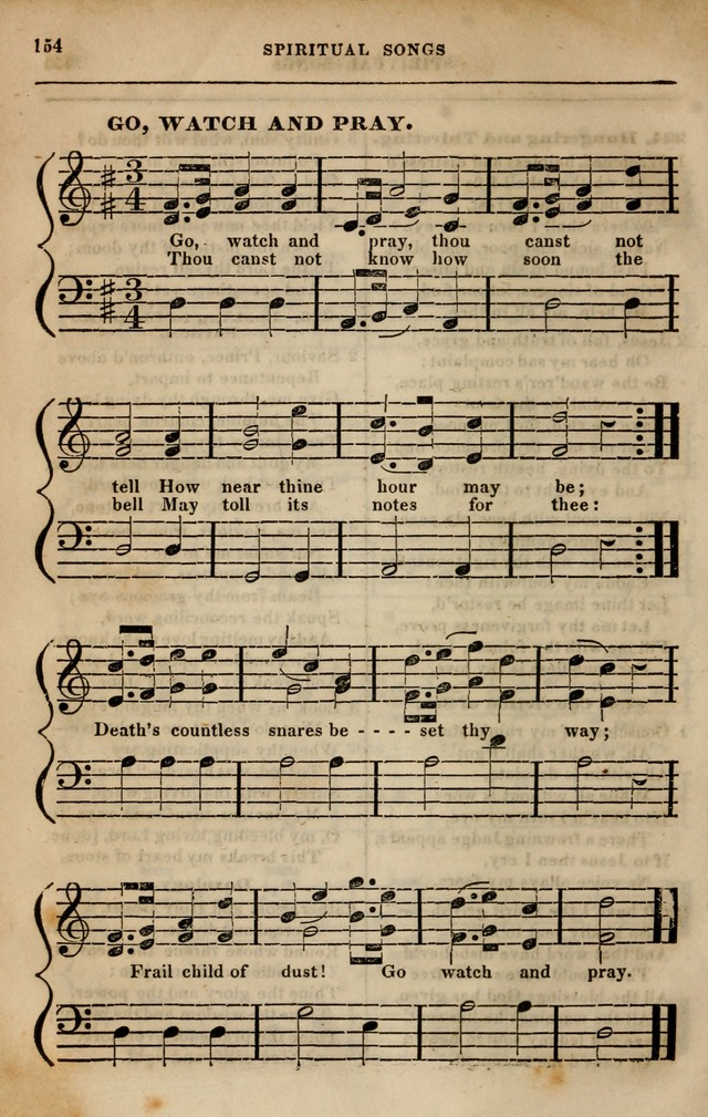Spiritual songs, for social worship: adapted to the use of families and private circles in seasons of revival, to missionary meetings, to the monthly concert, and other occasions of special interest page 163