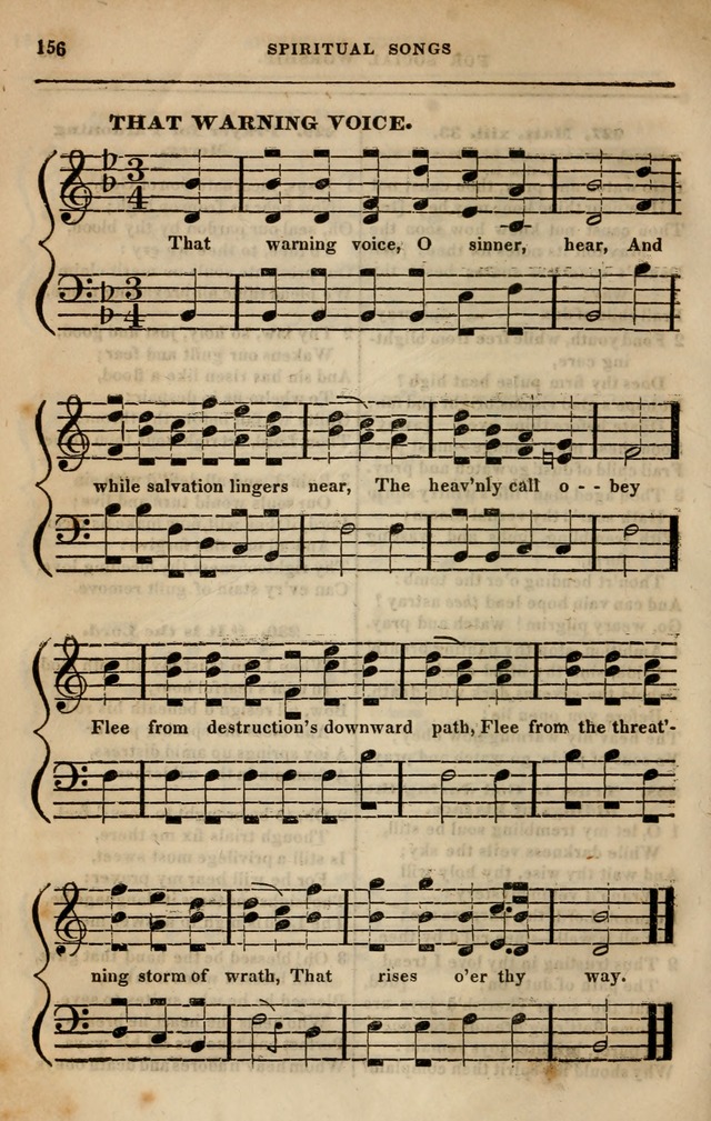 Spiritual songs, for social worship: adapted to the use of families and private circles in seasons of revival, to missionary meetings, to the monthly concert, and other occasions of special interest page 165