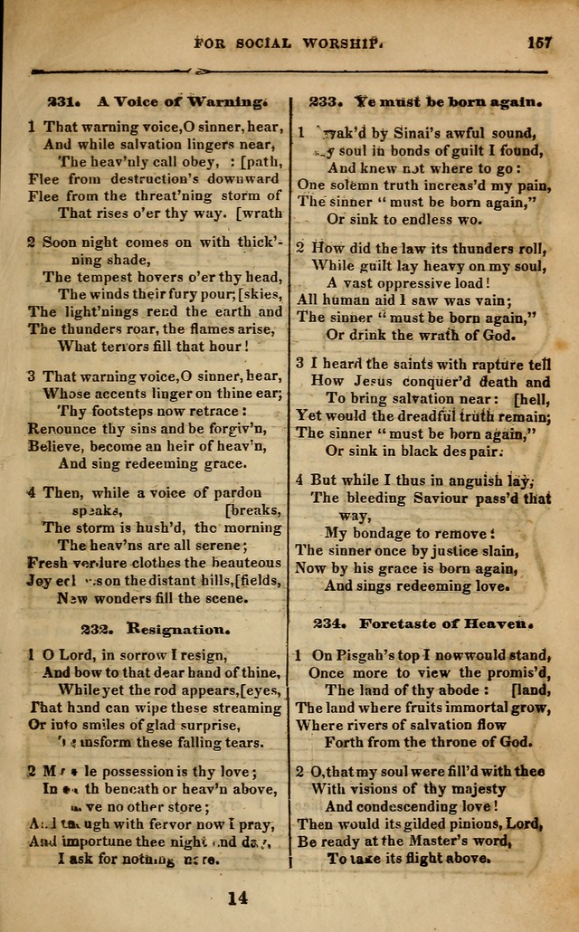 Spiritual songs, for social worship: adapted to the use of families and private circles in seasons of revival, to missionary meetings, to the monthly concert, and other occasions of special interest page 166