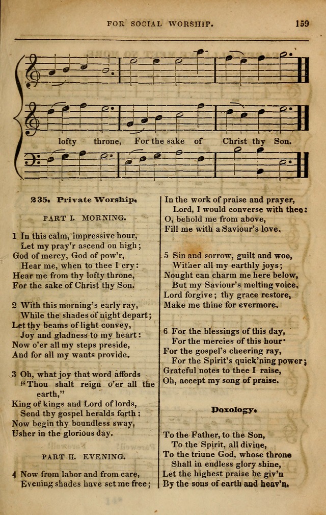Spiritual songs, for social worship: adapted to the use of families and private circles in seasons of revival, to missionary meetings, to the monthly concert, and other occasions of special interest page 168