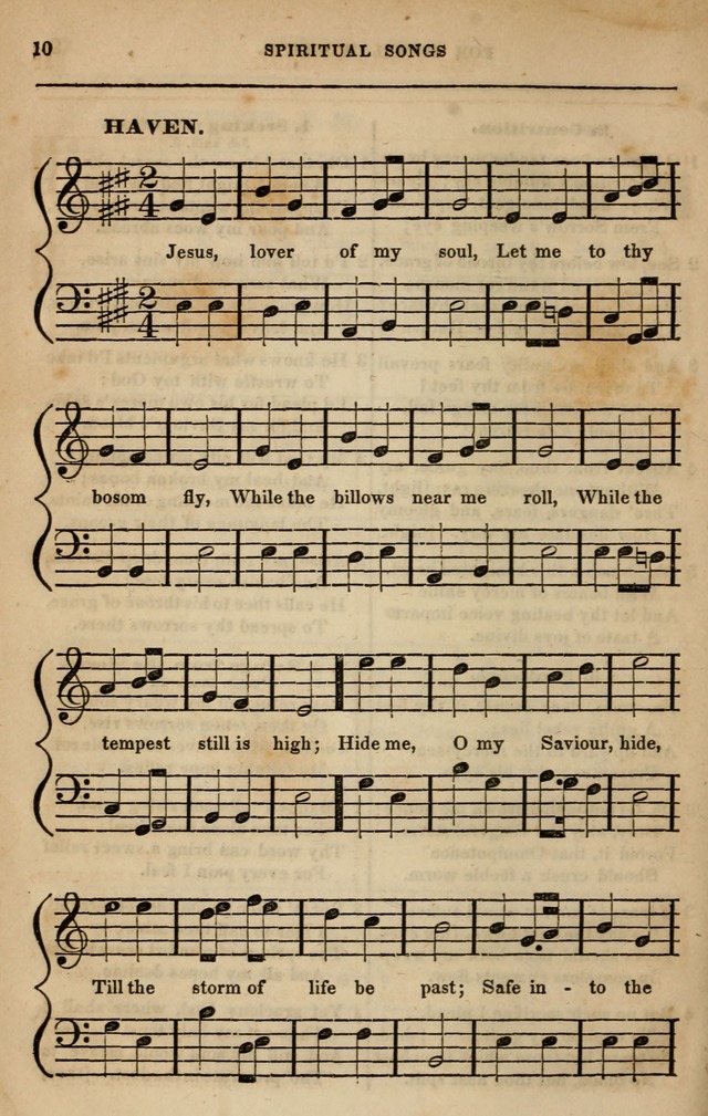 Spiritual songs, for social worship: adapted to the use of families and private circles in seasons of revival, to missionary meetings, to the monthly concert, and other occasions of special interest page 17