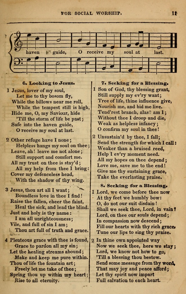 Spiritual songs, for social worship: adapted to the use of families and private circles in seasons of revival, to missionary meetings, to the monthly concert, and other occasions of special interest page 18