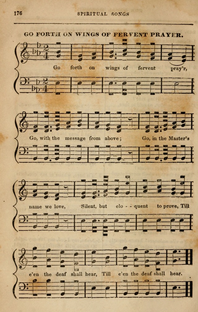 Spiritual songs, for social worship: adapted to the use of families and private circles in seasons of revival, to missionary meetings, to the monthly concert, and other occasions of special interest page 185