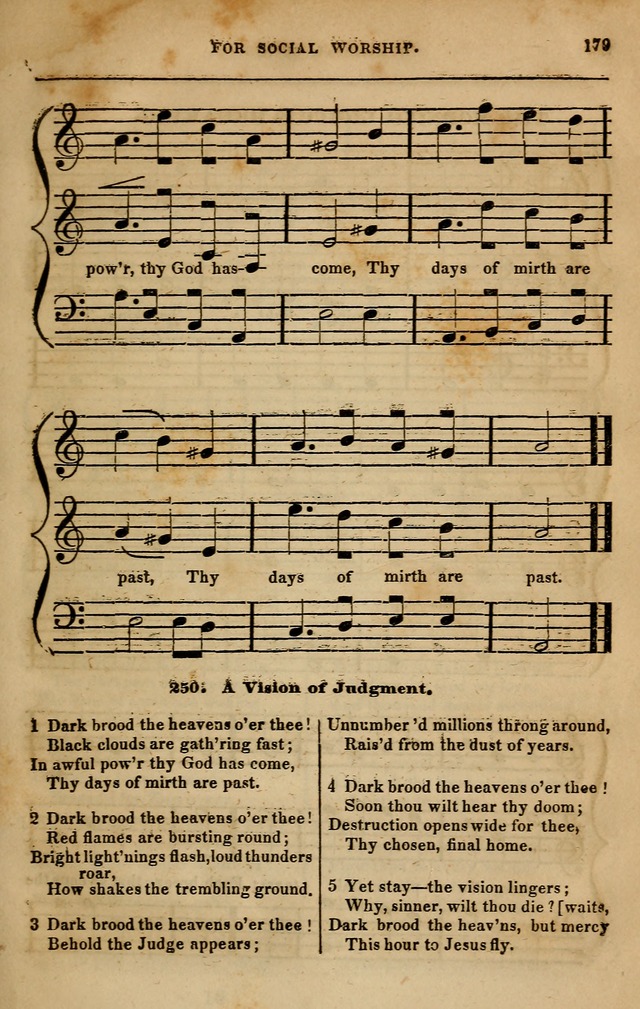 Spiritual songs, for social worship: adapted to the use of families and private circles in seasons of revival, to missionary meetings, to the monthly concert, and other occasions of special interest page 188
