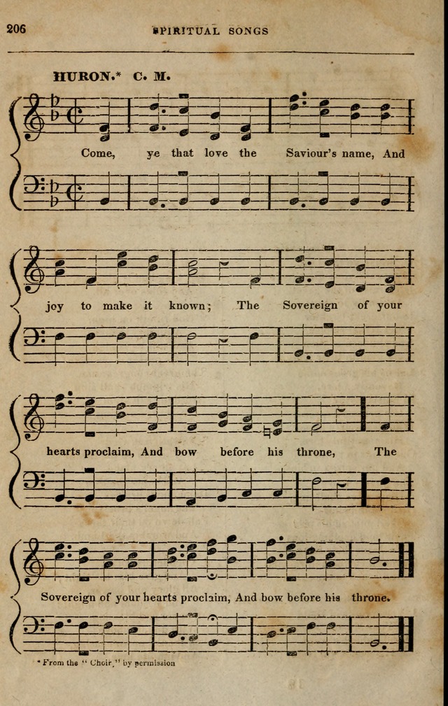 Spiritual songs, for social worship: adapted to the use of families and private circles in seasons of revival, to missionary meetings, to the monthly concert, and other occasions of special interest page 215