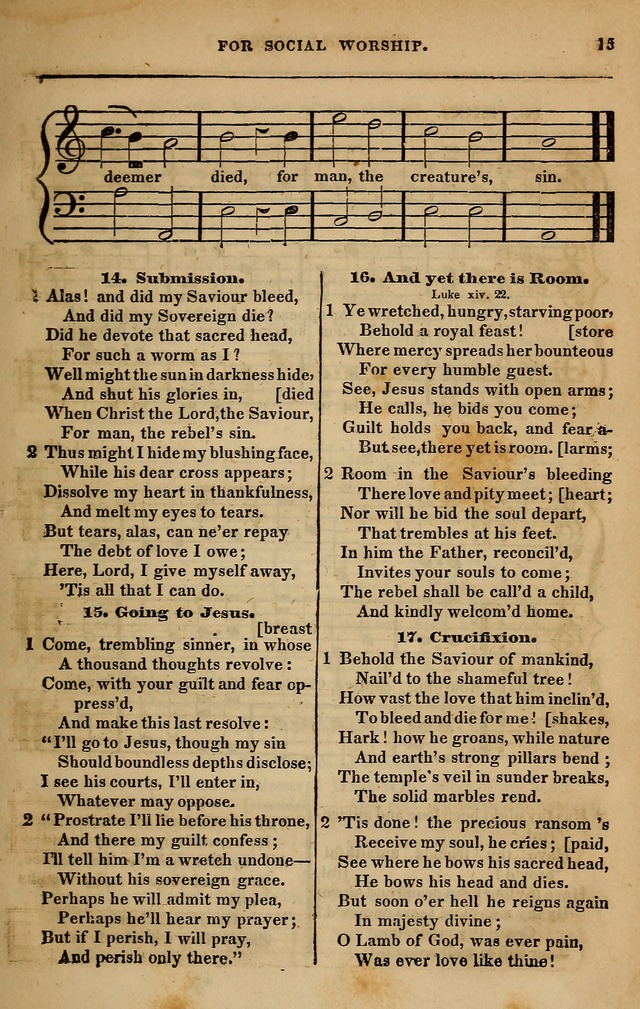 Spiritual songs, for social worship: adapted to the use of families and private circles in seasons of revival, to missionary meetings, to the monthly concert, and other occasions of special interest page 22