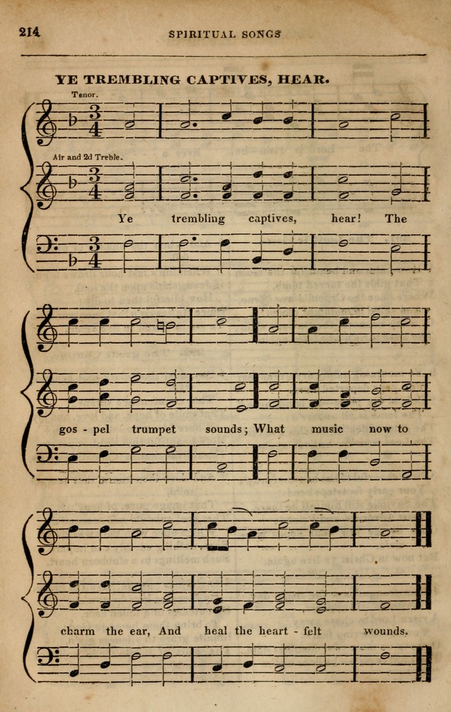 Spiritual songs, for social worship: adapted to the use of families and private circles in seasons of revival, to missionary meetings, to the monthly concert, and other occasions of special interest page 223