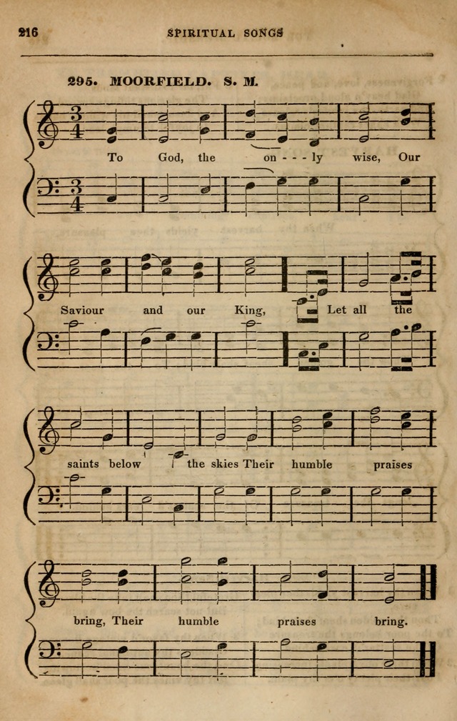 Spiritual songs, for social worship: adapted to the use of families and private circles in seasons of revival, to missionary meetings, to the monthly concert, and other occasions of special interest page 225