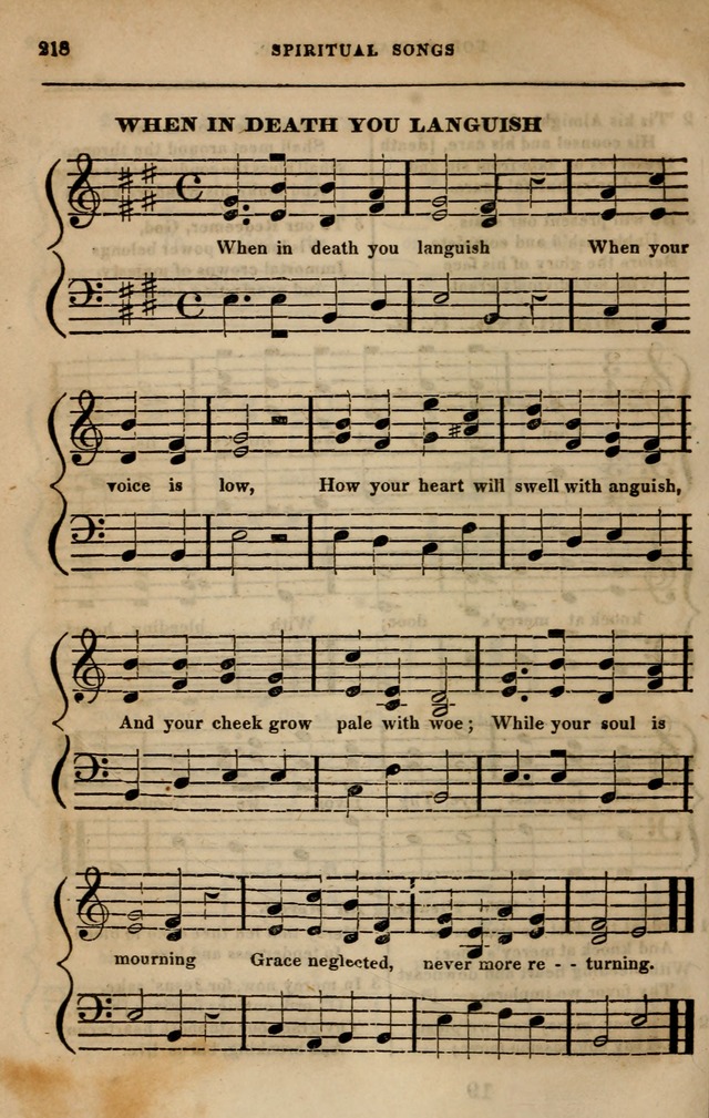 Spiritual songs, for social worship: adapted to the use of families and private circles in seasons of revival, to missionary meetings, to the monthly concert, and other occasions of special interest page 227