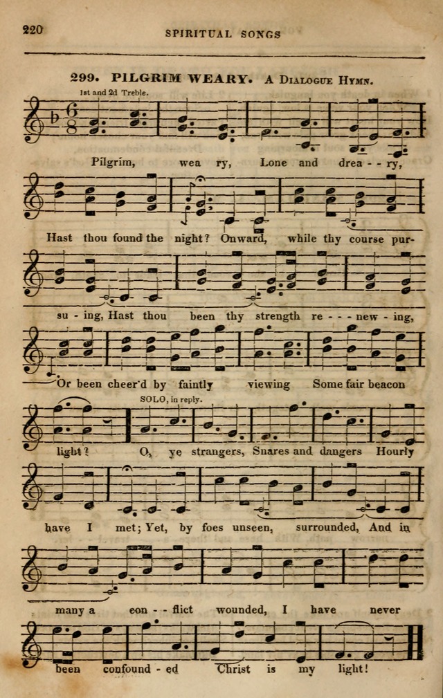 Spiritual songs, for social worship: adapted to the use of families and private circles in seasons of revival, to missionary meetings, to the monthly concert, and other occasions of special interest page 229