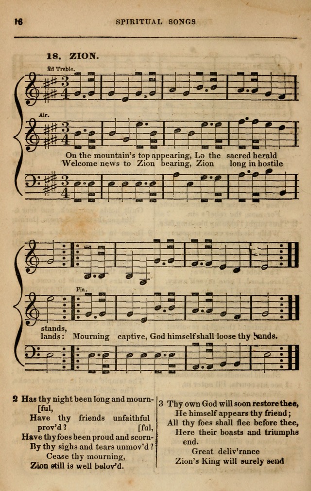 Spiritual songs, for social worship: adapted to the use of families and private circles in seasons of revival, to missionary meetings, to the monthly concert, and other occasions of special interest page 23