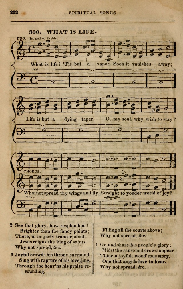 Spiritual songs, for social worship: adapted to the use of families and private circles in seasons of revival, to missionary meetings, to the monthly concert, and other occasions of special interest page 231