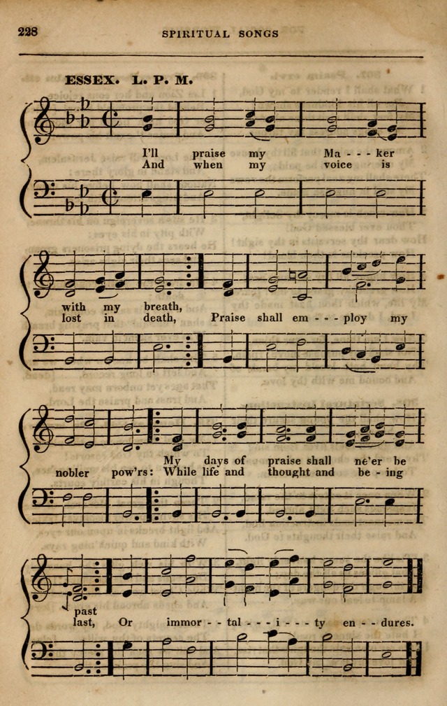 Spiritual songs, for social worship: adapted to the use of families and private circles in seasons of revival, to missionary meetings, to the monthly concert, and other occasions of special interest page 237