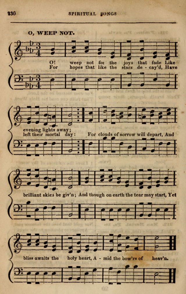 Spiritual songs, for social worship: adapted to the use of families and private circles in seasons of revival, to missionary meetings, to the monthly concert, and other occasions of special interest page 239
