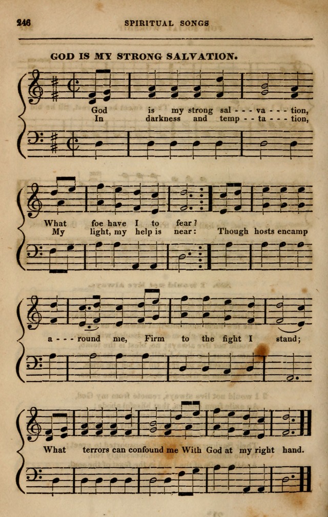 Spiritual songs, for social worship: adapted to the use of families and private circles in seasons of revival, to missionary meetings, to the monthly concert, and other occasions of special interest page 255