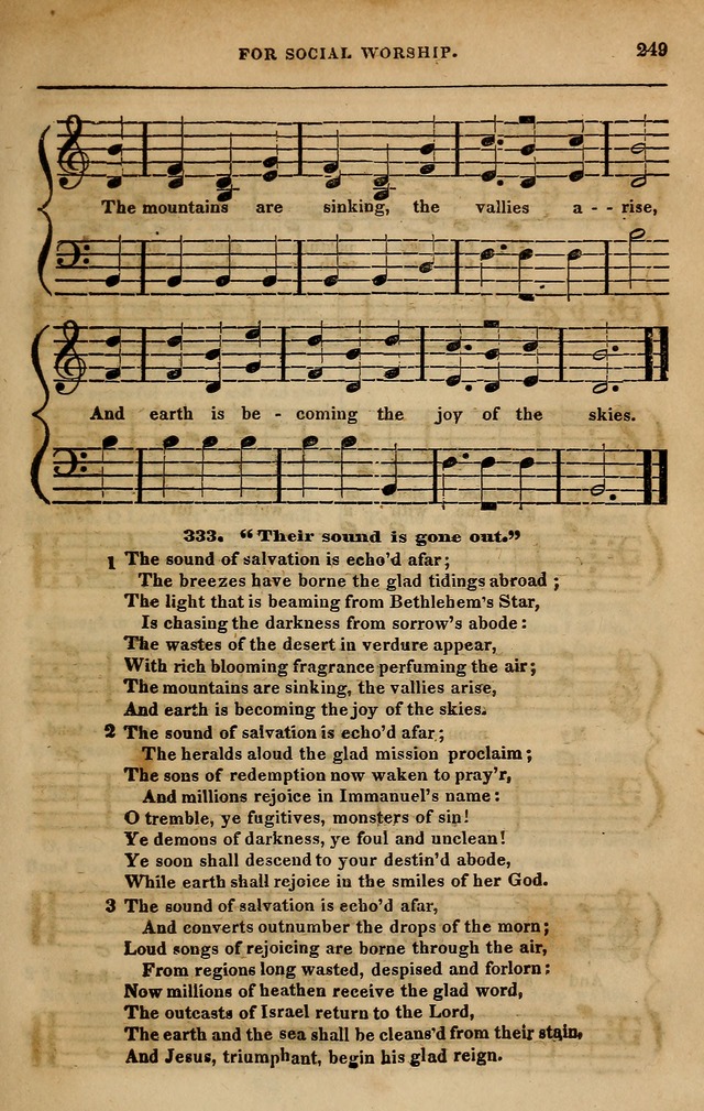Spiritual songs, for social worship: adapted to the use of families and private circles in seasons of revival, to missionary meetings, to the monthly concert, and other occasions of special interest page 258