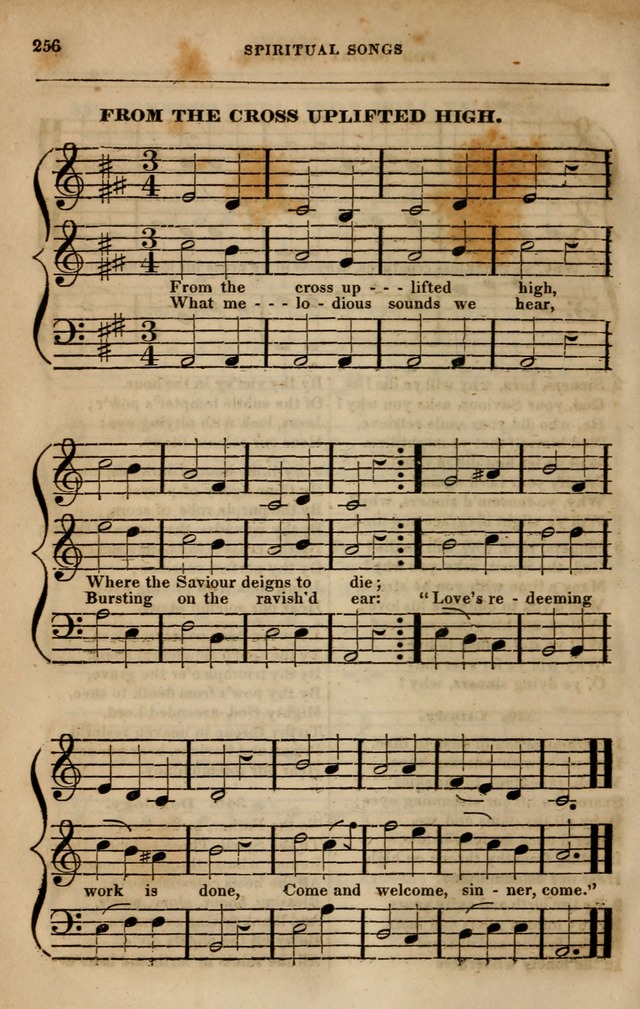 Spiritual songs, for social worship: adapted to the use of families and private circles in seasons of revival, to missionary meetings, to the monthly concert, and other occasions of special interest page 265