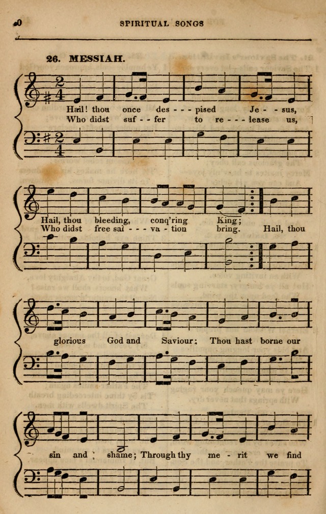 Spiritual songs, for social worship: adapted to the use of families and private circles in seasons of revival, to missionary meetings, to the monthly concert, and other occasions of special interest page 27