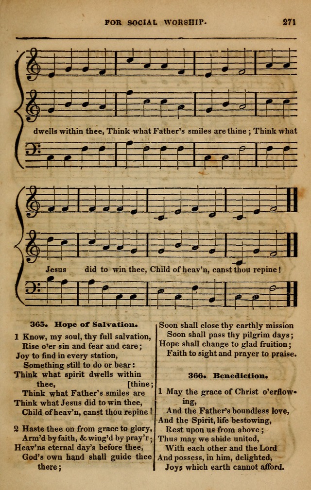 Spiritual songs, for social worship: adapted to the use of families and private circles in seasons of revival, to missionary meetings, to the monthly concert, and other occasions of special interest page 280