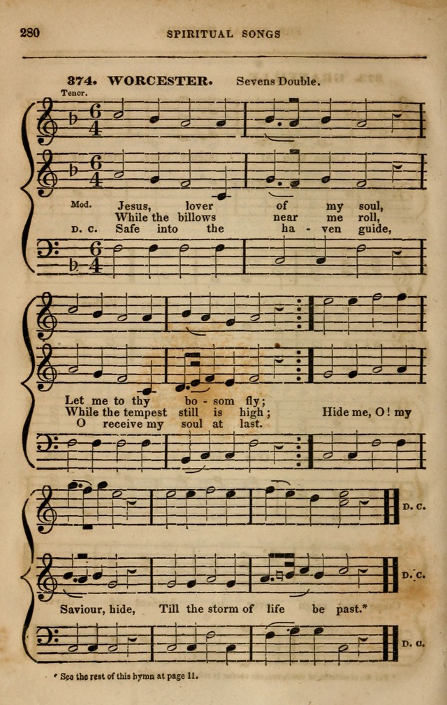 Spiritual songs, for social worship: adapted to the use of families and private circles in seasons of revival, to missionary meetings, to the monthly concert, and other occasions of special interest page 289