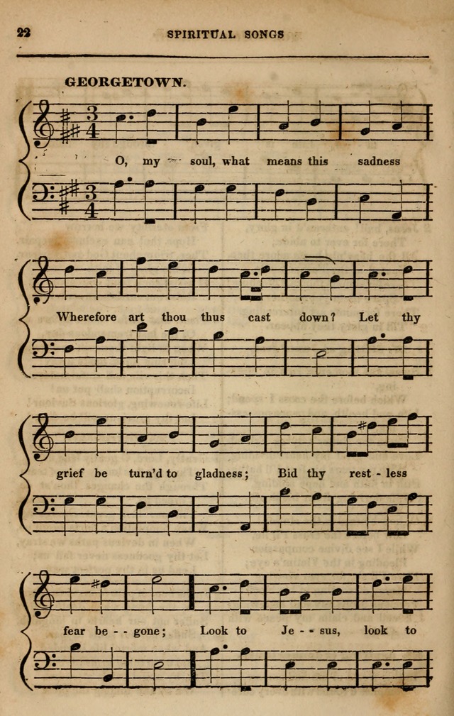 Spiritual songs, for social worship: adapted to the use of families and private circles in seasons of revival, to missionary meetings, to the monthly concert, and other occasions of special interest page 29