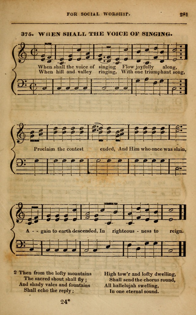 Spiritual songs, for social worship: adapted to the use of families and private circles in seasons of revival, to missionary meetings, to the monthly concert, and other occasions of special interest page 290
