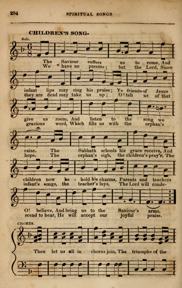 Spiritual songs, for social worship: adapted to the use of families and private circles in seasons of revival, to missionary meetings, to the monthly concert, and other occasions of special interest page 293