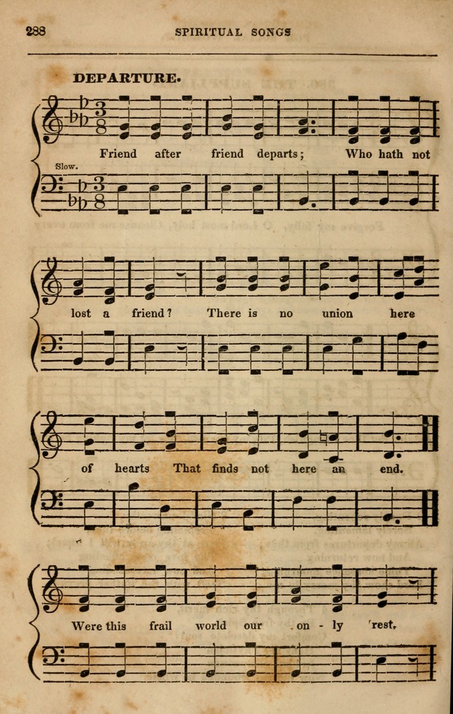 Spiritual songs, for social worship: adapted to the use of families and private circles in seasons of revival, to missionary meetings, to the monthly concert, and other occasions of special interest page 297