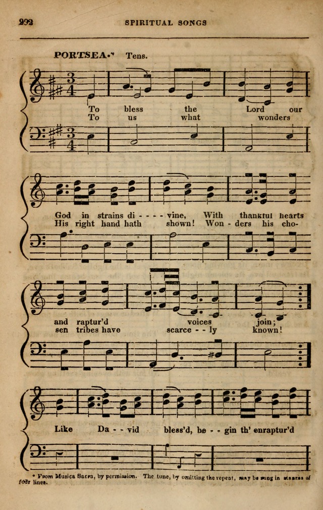 Spiritual songs, for social worship: adapted to the use of families and private circles in seasons of revival, to missionary meetings, to the monthly concert, and other occasions of special interest page 301