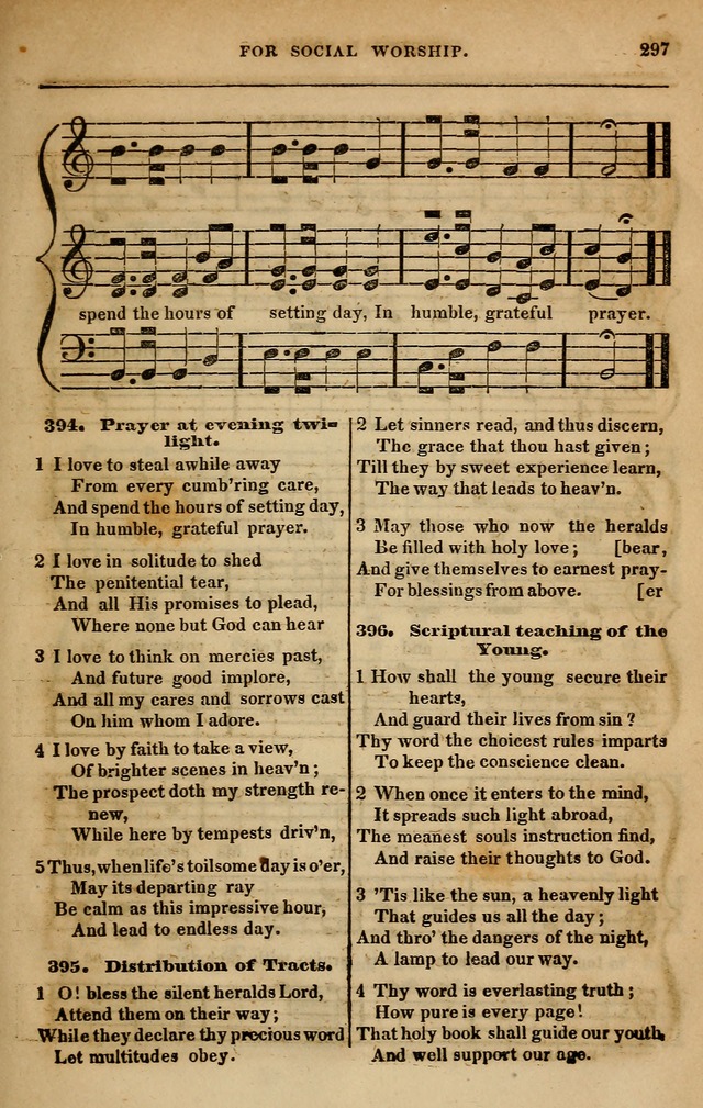 Spiritual songs, for social worship: adapted to the use of families and private circles in seasons of revival, to missionary meetings, to the monthly concert, and other occasions of special interest page 306