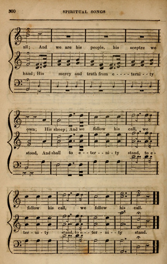Spiritual songs, for social worship: adapted to the use of families and private circles in seasons of revival, to missionary meetings, to the monthly concert, and other occasions of special interest page 309