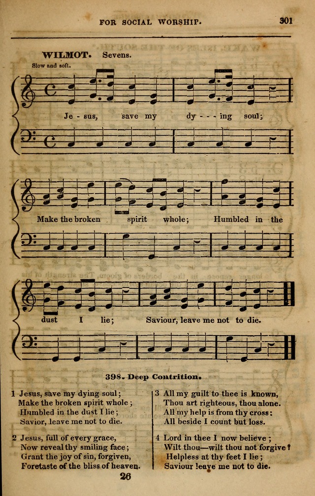 Spiritual songs, for social worship: adapted to the use of families and private circles in seasons of revival, to missionary meetings, to the monthly concert, and other occasions of special interest page 310