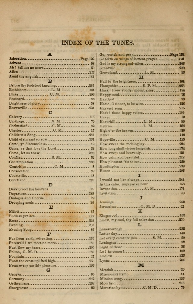 Spiritual songs, for social worship: adapted to the use of families and private circles in seasons of revival, to missionary meetings, to the monthly concert, and other occasions of special interest page 327