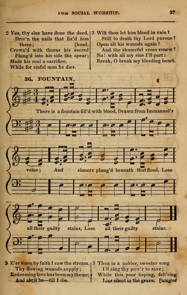 Spiritual songs, for social worship: adapted to the use of families and private circles in seasons of revival, to missionary meetings, to the monthly concert, and other occasions of special interest page 34
